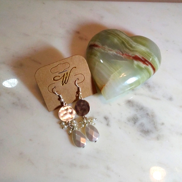 Women's dangling earrings - Picture 1 of 4